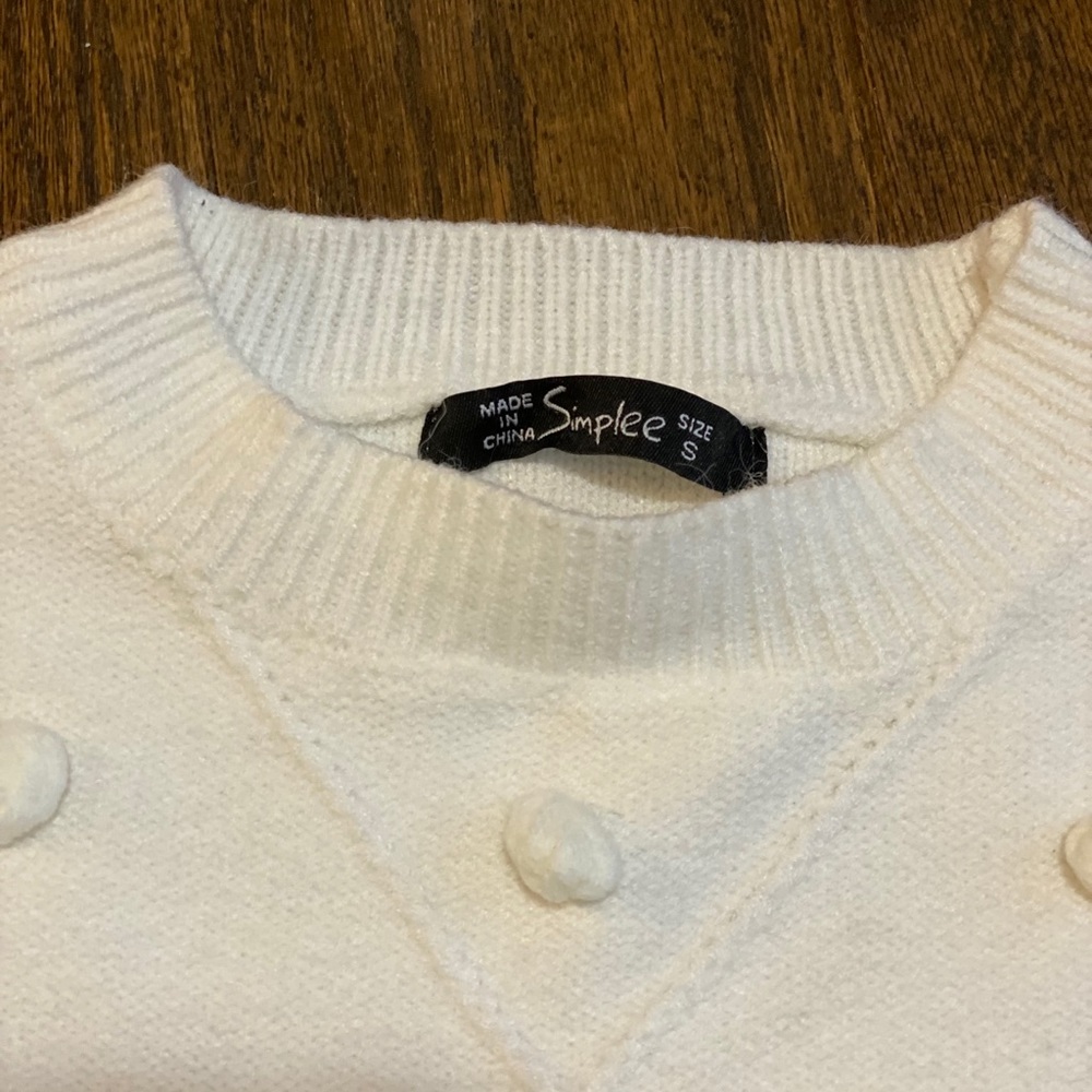 Cream Sweater - Picture 2 of 4